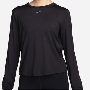 Women's Black Dri-FIT Long-Sleeve Top